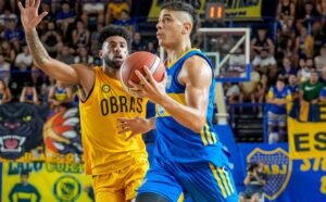 40 Temporadas - Liga Nacional 2023_24 - Boca Jrs. v Obras Basket